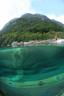 Наш прекрасный мир. - Самая прозрачная в мире река Верзаска, Швейцария. |  Facebook