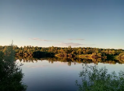 📷 Река Ветлуга со смотровой площадки \"Музея эпох\"