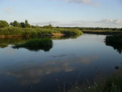 Вилейское водохранилище и река Вилия