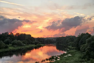 Сплав на байдарках по реке Вилия