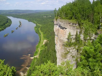 Река Вишера в Пермском крае