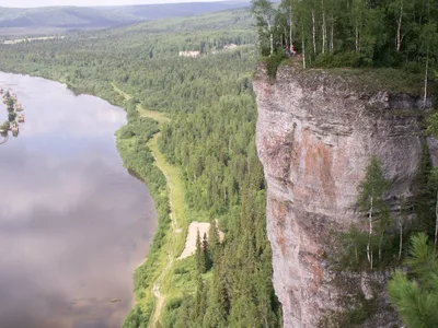 Река Вишера, камень Ветлан