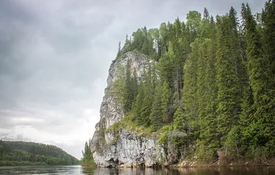 File:Пермский край. Река Вишера, вид с Говорливого камня 2.jpg - Wikimedia  Commons