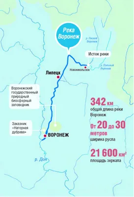 Река Воронеж в Липецкой области очень чистая!