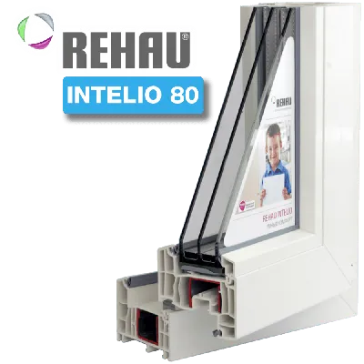 Пластиковые окна REHAU INTELIO 80