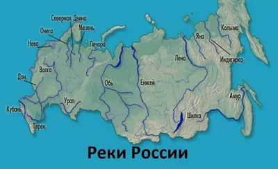 Топ 40 — реки России