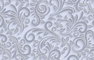 3D обои Profhome 386961-GU флизелиновые обои рельефные с геометрическим  орнаментом поблескивающие белые жемчужно-белые 5,33 m2 | Интернет-магазин  Profhome