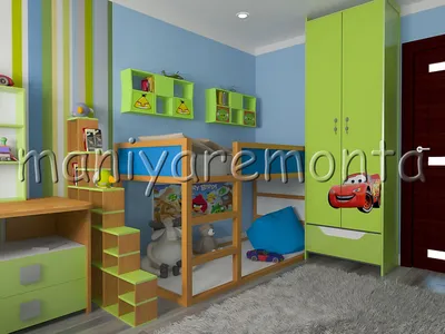 Дизайн детской комнаты для мальчика в фотографиях и видео