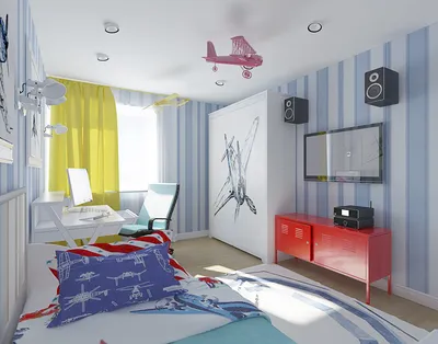Дизайн детской комнаты для девочки, мальчика и двоих детей