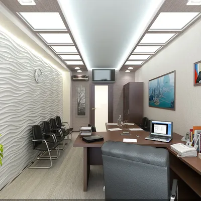 Ремонт кабинета руководителя - Заказать ремонт рабочего кабинета в офисе |  VipDesign