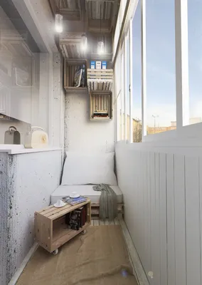 Ремонт маленького балкона в типовом доме | Пикабу
