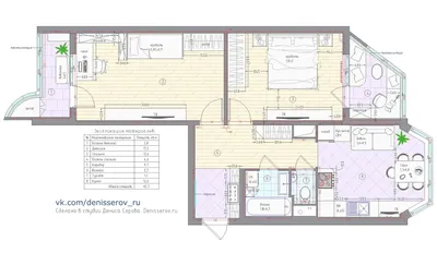 3х комнатная квартира в доме П-44Т | Сообщество «Ремонт, строительство,  дизайн и интерьер» | Для мам