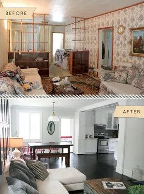 До и после: ремонт в 25 интерьерах — Roomble.com