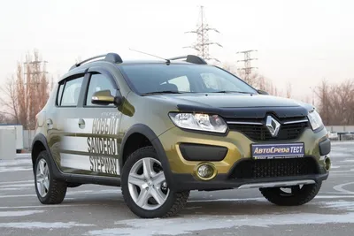 Renault Sandero Stepway - фото салона, новый кузов