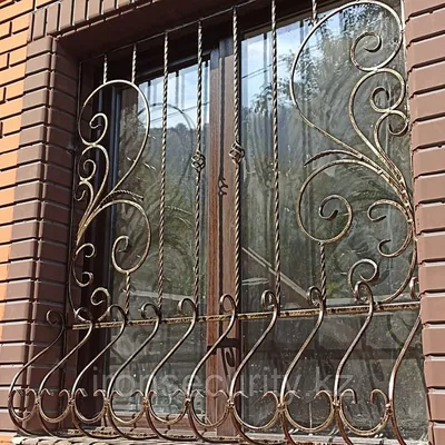 Решетки на окна. Сварные оконные решетки. Изготовление и монтаж решеток |  «МеталИнвест» - металлические двери