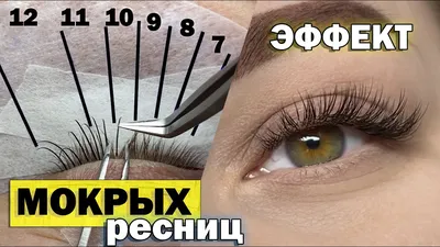 MiSherine Накладные коричневые ресницы ленточные 9-12-13mm набор