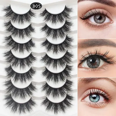 Накладные ресницы B 0,10 мм (13 мм), 8 линий - Barhat Lashes: купить по  лучшей цене в Украине | Makeup.ua