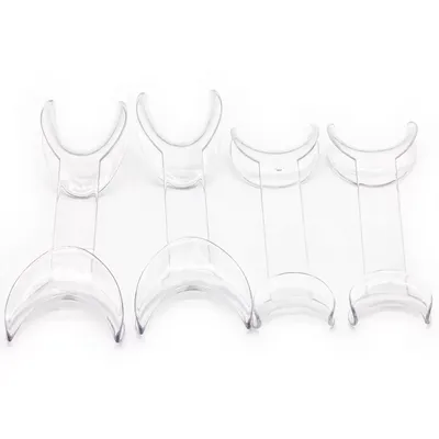 Ретрактор стоматологический двусторонний для щек и губ прозрачный - набор  из 4 шт купить в интернет-магазине dentins.ru