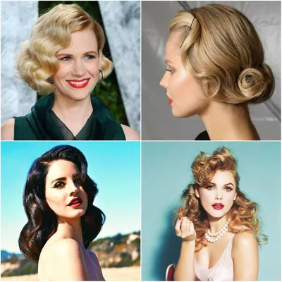 Retro hairstyles