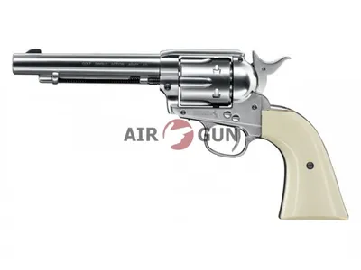 Пневматический револьвер Umarex Colt Single Action Army 45 nickel finish  4,5 мм купить в Минске, цена, обзор