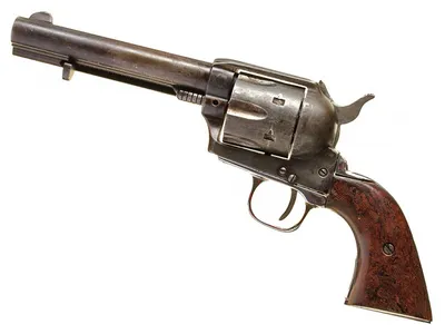 Револьвер Кольт М1873 «Миротворец» (Colt M1873 Single Action Army  «Peacemaker»), США купить в интернет-магазине военного антиквариата  «Лейбштандарт» по цене 26 000 ₽ артикул 62041-270