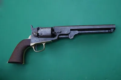 Револьвер Peacemaker, Кольт, 1873 (макет, ММГ) купить по цене 8 900 р.,  артикул: DE-B-1281-L в интернет-магазине Kitana