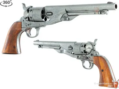 Револьвер Кольт (макет, ММГ) купить по цене 9 200 р., артикул: DE-1007-G в  интернет-магазине Kitana