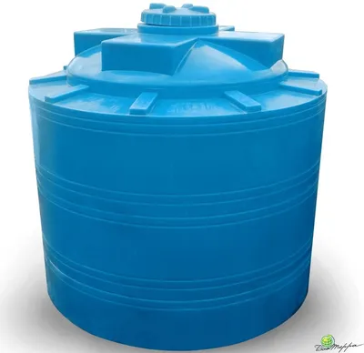 Пластиковая емкость 5000 литров (5 кубов) для питьевой воды | Екатеринбург