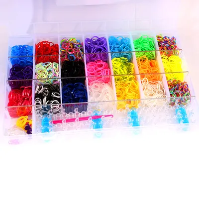 Набор резинок для плетения браслетов 5600шт Rainbow Loom с ОРИГИНАЛЬНЫМ  СТАНКОМ: продажа, цена в Минске. Товары для детского творчества от  \"Ny-pogodi.by интернет магазин \"Ну, погоди бай\"\" - 8642620