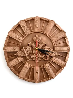 Часы резные из дерева - Светильники в Первоуральске