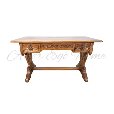 Индивидуальный обеденный стол из массива дерева и стул, Европейский резной  дизайн, круглый обеденный стол, домашняя мебель | AliExpress