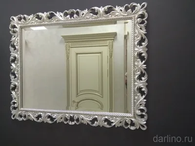 Зеркало прямоугольное резное арт.9979 - купить за 21 000,38 руб. в Москве.  Салон Darlino