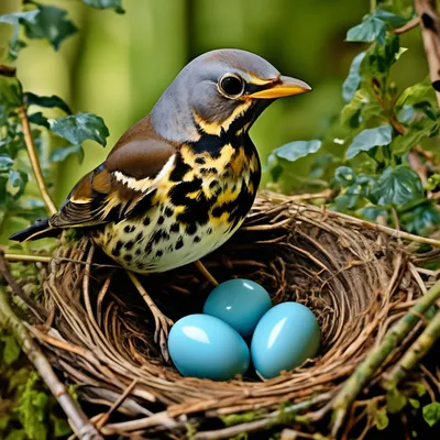 Фотогалерея - Птицы (Aves) - Дрозд-рябинник (Turdus pilaris) - Природа  Республики Мордовия