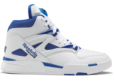 Reebok Pump Omni Zone II Chalk Vector Blue Men's - HR0035 - US