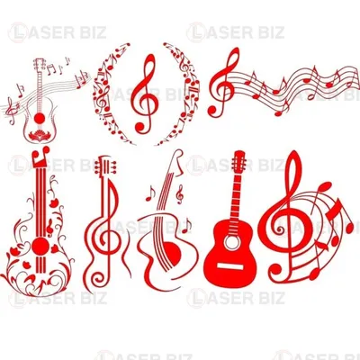 Гитара рисунок для гравировки » maket.LaserBiz.ru - Макеты для лазерной  резки