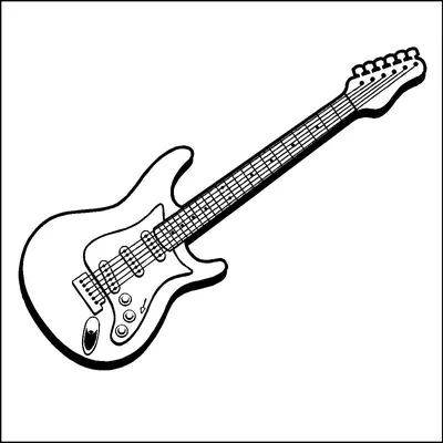 Guitar sketch | Гитара, Рисунок, Гитлер
