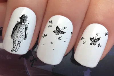 Маникюр с бабочками – идеи дизайна, техники выполнения на коротких, средних  и длинных ногтях