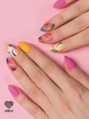 Объемный Маникюр \"бабочки на ногтях\" Фактурным гелем. Обзор гель лака  Haruyama + Дизайн ногтей - YouTube