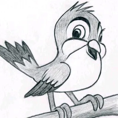 Детские рисунки птиц - 92 фото
