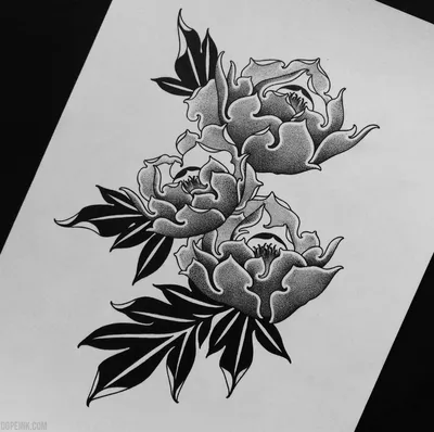 Эскизы тату графикой: четкость контуров и насыщенность черного цвета |  tattoo-sketches.com | Дзен