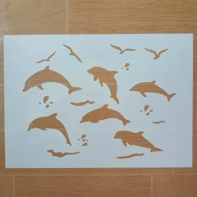 Иллюстрация Медитативный дельфин в стиле абстракция, графика,