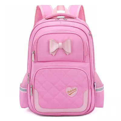 Школьный рюкзак для девочки 1-4 класс светло-розовый SH022-1 в  интернет-магазине Е-Леди