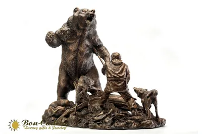 Охота на медведя с рогатиной - 58 фото