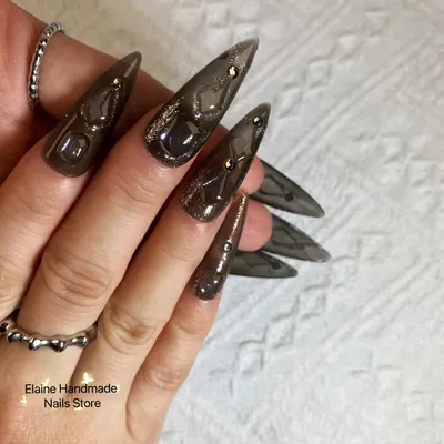 Rock n Roll Nails by ajandmdl on DeviantArt