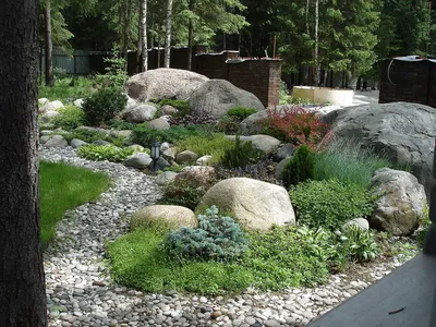 Рокарии для сада - Carrara магазин природного камня