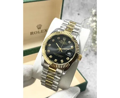 часы женские Rolex oyster Perpetual Datejust black купить копию в москве