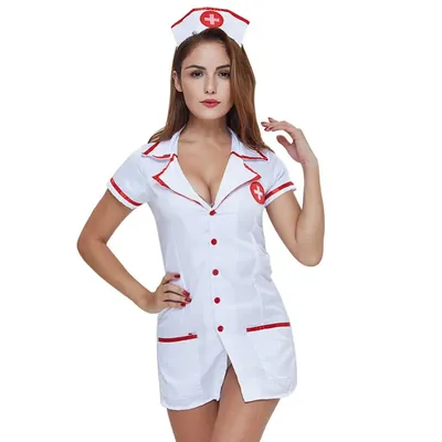 Женский эротический костюм медсестры для ролевых игр | AliExpress