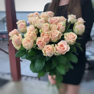 101 роза в СПб с доставкой из питомника на дом.