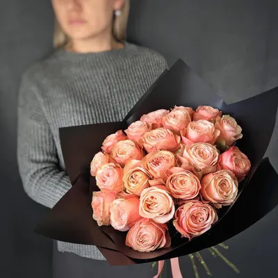 Almaflowers.kz | Пионовидные розы \"Kahala\" - купить в Алматы по лучшей цене  с доставкой