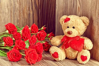 💐 101 красная роза + мишка Price 10500₴ Seller beautyflowers - Zaporizhia